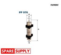 FUEL FILTER FOR BMW E46 FILTRON PP 976