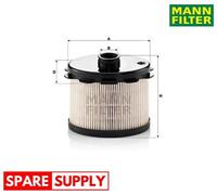 FUEL FILTER FOR CITROËN FIAT PEUGEOT MANN-FILTER PU 1021 X NEW