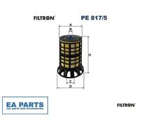 Fuel Filter for CITROËN JUMPER II Bus RELAY II Bus FILTRON PE 817/5