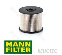 Fuel Filter fits CITROEN C5 Mk1, Mk2 2.2D 2001 on Mann 190676 190677 1906A5 New