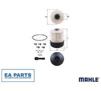 Fuel filter for DACIA MERCEDES-BENZ NISSAN MAHLE KX 338/26D
