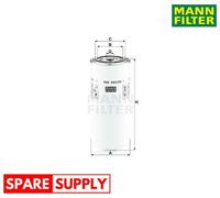FUEL FILTER FOR DEUTZ-FAHR SERIES 5 MANN-FILTER WDK 962/20