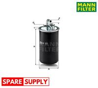 FUEL FILTER FOR DODGE AVENGER, AVENGER CALIBER MANN-FILTER WK 722/1