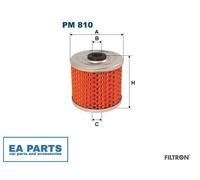Fuel filter for FENDT GT FILTRON PM 810