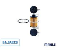 Fuel filter for FIAT 500 ALBEA CROMA DOBLO MAHLE KX 208D