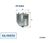Fuel filter for FORD B-MAX C-MAX ECOSPORT FIESTA FILTRON PP 838/9
