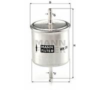 Fuel filter In-Line Filter WK 79 MANN-FILTER for FORD MAZDA