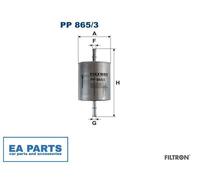Fuel filter for FORD MONDEO TRANSIT FILTRON PP 865/3