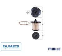 Fuel filter for FORD TOURNEO CUSTOM V362 Bus MAHLE KX 387D