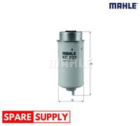 FUEL FILTER FOR FORD TRANSIT MAHLE KC 223