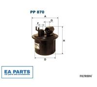 Fuel filter for HONDA ACCORD BALLADE CIVIC FILTRON PP 870