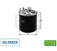 Fuel filter for HYUNDAI ACCENT i25 AVANTE ELITE i20 MANN-FILTER WK 820/5