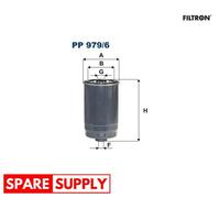 FUEL FILTER FOR HYUNDAI ELANTRA GT FILTRON PP 979/6
