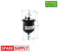 FUEL FILTER FOR HYUNDAI MANN-FILTER WK 55/1 NEW