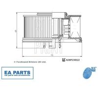 Fuel Filter for HYUNDAI PALISADE SANTA FÉ SANTA FE BLUE PRINT ADBP230022