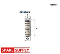 FUEL FILTER FOR IVECO CITY VI BUS, DAILY VI BUS DAILY FILTRON PE 878/5