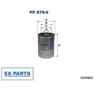 Fuel filter for IVECO EUROSTAR EUROTECH MP EUROTRAKKER STRALIS FILTRON PP 879/4