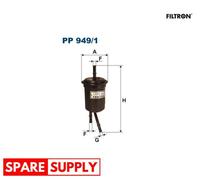 FUEL FILTER FOR KIA RIO FILTRON PP 949/1