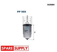 FUEL FILTER FOR LAND ROVER DEFENDER CABRIO DEFENDER PICK UP FILTRON PP 969