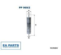 Fuel filter for LAND ROVER FREELANDER FILTRON PP 969/2