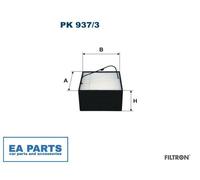 Fuel filter for MAN E2000 F2000 HOCL LION S INTERCITY FILTRON PK 937/3