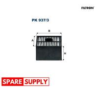 FUEL FILTER FOR MAN E2000 F2000 HOCL LION S INTERCITY FILTRON PK 937/3