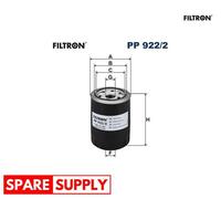 FUEL FILTER FOR MAZDA 3 CX-30 FILTRON PP 922/2