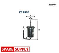 FUEL FILTER FOR MAZDA MIATA FILTRON PP 891/3