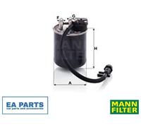 Fuel filter for MERCEDES-BENZ A207 C207 S212 X204 MANN-FILTER WK 820/18