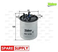FUEL FILTER FOR MERCEDES-BENZ W168 B901 B903 B904 VALEO 587519