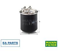 Fuel filter for MERCEDES-BENZ W169 W245 W204 C204 MANN-FILTER WK 820/2 x NEW