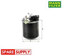 FUEL FILTER FOR MERCEDES-BENZ W204 W205 A205 C204 C205 MANN-FILTER WK 820/17