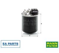 Fuel filter for MERCEDES-BENZ W447 MANN-FILTER WK 820/20