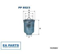 Fuel filter for MITSUBISHI ASX ECLIPSE CROSS GALANT FORTIS FILTRON PP 852/3