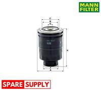 FUEL FILTER FOR MITSUBISHI CITROËN PEUGEOT MANN-FILTER WK 9057 Z