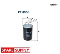 FUEL FILTER FOR MITSUBISHI GALANT FORTIS GRANDIS OUTLANDER FILTRON PP 853/1