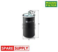 FUEL FILTER FOR MITSUBISHI MANN-FILTER WK 728