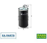 Fuel filter for MITSUBISHI MANN-FILTER WK 728 NEW