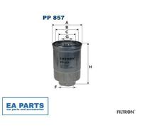 Fuel filter for NISSAN ALMERA ALTIMA ATLAS ATLEON FILTRON PP 857