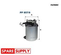 FUEL FILTER FOR NISSAN KICKS II SUV QASHQAI II VAN ROGUE FILTRON PP 857/9