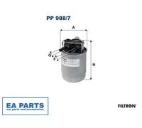 Fuel Filter for NISSAN KICKS II SUV QASHQAI II VAN ROGUE FILTRON PP 988/7
