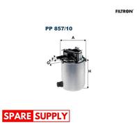 FUEL FILTER FOR NISSAN KICKS II SUV ROGUE X-TRAIL VAN FILTRON PP 857/10