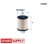 FUEL FILTER FOR OPEL INSIGNIA B COUNTRY TOURER FILTRON PE 982/7