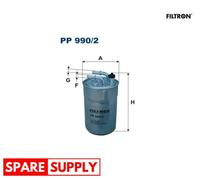FUEL FILTER FOR OPEL VAUXHALL FILTRON PP 990/2