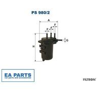 Fuel filter for RENAULT CLIO KANGOO SYMBOL FILTRON PS 980/2