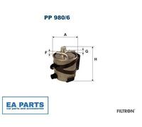 Fuel filter for RENAULT GRAND SCÉNIC LOGAN MEGANE SCÉNIC FILTRON PP 980/6