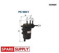 FUEL FILTER FOR RENAULT GRAND SCÉNIC MEGANE SCÉNIC FILTRON PS 980/1