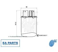 Fuel Filter for RENAULT KADJAR KOLEOS BLUE PRINT ADBP230017