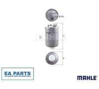 Fuel filter for SEAT ALHAMBRA MAHLE KL 476D