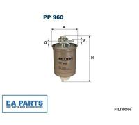 Fuel filter for SEAT CORDOBA IBIZA INCA FILTRON PP 960